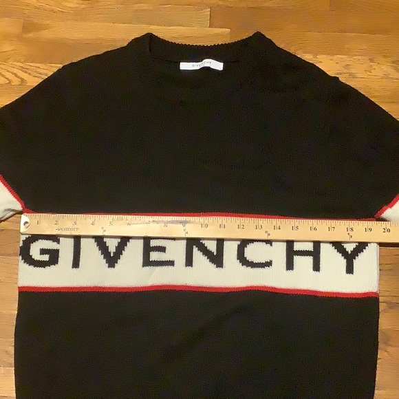 givenchy band heavy sweater